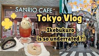 Japan Vlog  Ikebukuro Sanrio Cafe, Sunshine City, Best Ramen in Tokyo, Ghibli Store