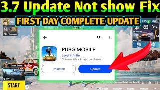 how to pubg 3.7 update not showing in play store | pubg mobile update problem solve play store