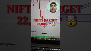 Nifty Crash | Nifty Next Target 22,000? #stockupworld #niftycrash #marketcrash