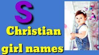 Christian girl Names Starting with S | christian baby girl names start S