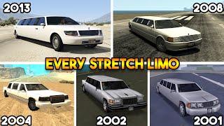 STRETCH LIMO FROM EVERY GTA GAME (GTA 5, GTA 4, GTA SAN ANDREAS, GTA VC, GTA 3)