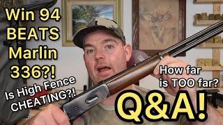 Mini-14 350 Legend, Winchester 94 vs Marlin 336, Long Range Hunting & MORE!