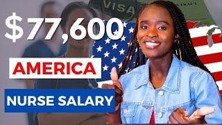 Revealed! How Much Money I Earn as a Registered Nurse in USA  (Income Paycheck/ Payslip)
