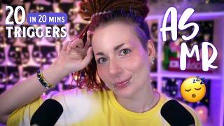 20 ASMR TRIGGERS in 20 minutes FOR SLEEP 