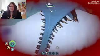 IceWorm Jumpscare montage | Subnautica Below Zero