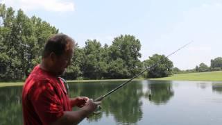 Bass Fishing In My Country Pond, Part 1