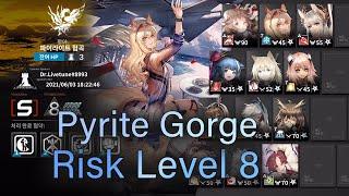 [Arknights] [CC#3 Cinder] [Day 7] Pyrite Gorge Risk Level 8 Daily Tips