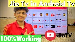 How to install jio tv app in android tv | jio tv ko smart tv or android me kaise chalaye 2022 |