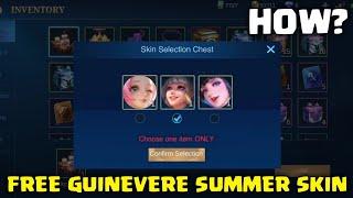 GET FREE PERMANENT SUMMER BREEZE SKIN NEW EVENT IN MOBILE LEGENDS