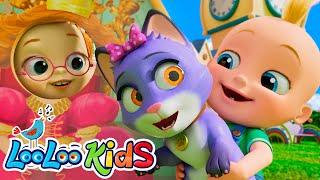 ‍⬛Pussy Cat, Pussy Cat - KIDS Songs Fun Mix - LooLoo Kids Nursery Rhymes