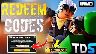 *NEW* ALL WORKING CODES FOR TOWER DEFENSE SIMULATOR ROBLOX 2024 - TDS CODES]