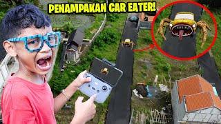 DRONE MENANGKAP NAMPAK CAR EATER DI DUNIA NYATA!!! BOCIL NANGIS DITINGGAL AYAH BOCIL!!!