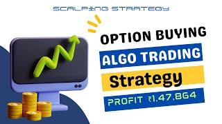 option buying algo scalping strategy | best intraday scalping strategy for banknifty