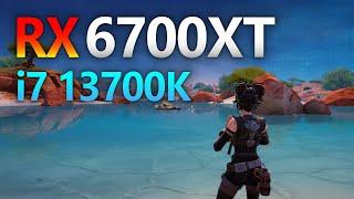 RX 6700 XT Fortnite Chapter 5 Season 3 | i7 13700K + RX 6700 XT