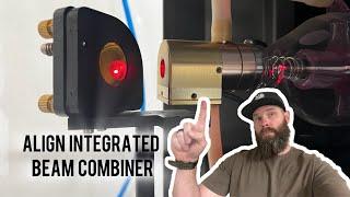 Align Integrated Beam Combiner / Align Red Dot