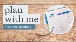 Erin Condren Hourly LifePlanner + MakseLife Goal Setting | Functional Plan with Me