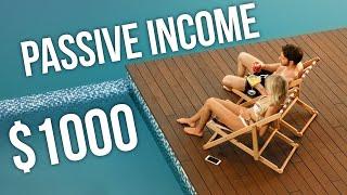 Best Way To Make Passive Income With $1000