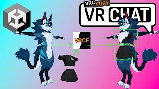 Add Clothing in MINUTES with VRCFury! - VRChat Unity