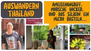 Als Familie nach Thailand auswandern...die Ameisen greifen an und die Hocker sind morsch...