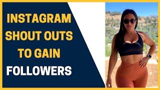 Instagram Shoutouts - How to get more followers on Instagram 2020