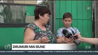 Vulcăneşti: Patru drumuri de la periferia oraşului sunt reparate în variantă albă