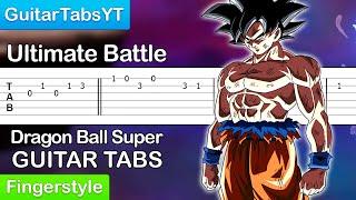 Dragon Ball Super - Ultimate Battle / Ultra Instinct Guitar Tutorial + TABS  (Fingerstyle)