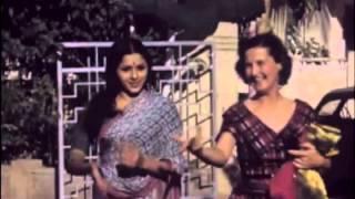 Actress Padmini with her friend Ruth Woodman (footage 3)