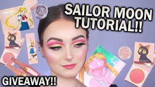 COLOURPOP SAILOR MOON TUTORIAL + GIVEAWAY