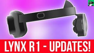 Awesome Lynx R1 all-in-one XR headset updates! Tracking | through the lense & more!