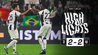 HIGHLIGHTS SERIE A | Juventus 2-2 Parma | A draw at the Allianz Stadium | McKennie & Weah Goals