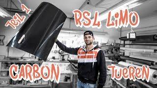 The RS4 Limo gets carbon doors! Visiting Baltic Carbon Part 1| Philipp Kaess |