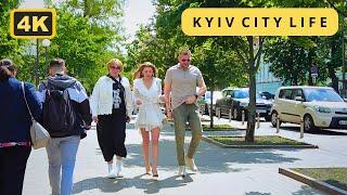 UKRAINE. Discovering Kyiv: A Vibrant Walking Tour [4K]