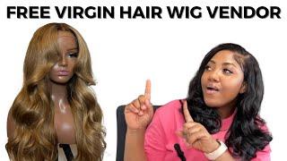 Unboxing Colored Wig! Virgin Hair Wig Review + free raw hair vendor list + raw hair wig review