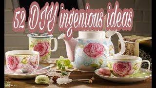 DIY recycled old tea cups ideas - tea cups crafts ideas