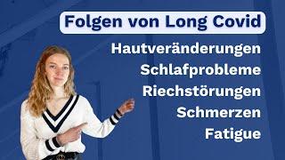 Long Covid Folgen: Häufige Symptome und Therapiemöglichkeiten ! Riechstörung ! Fatigue ! Husten