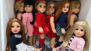 WHAT MY AMERICAN GIRL DOLLS ARE WEARING FOR CHRISTMAS 2024