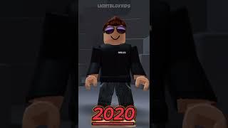 Evolution of my avatar! #lightbloxvids #roblox #memes #robloxmemes #shorts