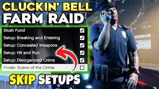 GTA Online How To Skip All Setups in The Cluckin' Bell Farm Raid Replay Glitch