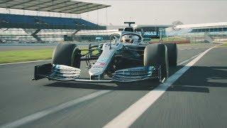 2019 Mercedes F1 Car in Action: W10 Takes to the Track!