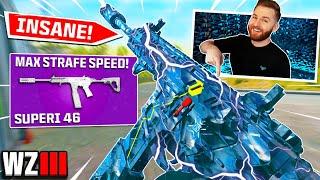 SHATTER THEIR AIM ASSIST! Max Strafe Superi 46 Best Loadout! (Warzone Meta)