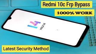 Redmi 10c MIUI 14 Frp Bypass 2024 || Redmi MIUI 14 Frp Bypass Latest Security 2024