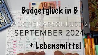 Wochenabschluss 2/ September 2024/ Einkauf und Lebensmittel/ Echte Ausgaben