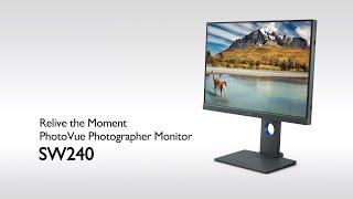 BenQ PhotoVue Photographer Monitor SW240