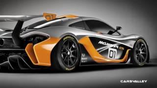 McLaren P1 GTR Concept, sport cars video, sport cars