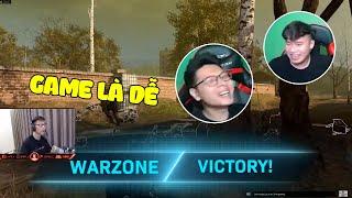 Trận Top 1 COD Warzone đầu tiên của bộ 3 Dev Nguyễn, Bomman và Naokai