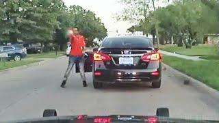Dashcam Shows Fort Worth Officer in Dangerous Shootout With Armed Suspect