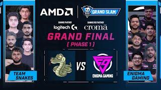 English | AMD SKYESPORTS GRANDSLAM | Valorant Phase 1 Grand Finals | Enigma Gaming VS Team Snakes