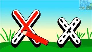 Palabras con X  Aprender a leer sílabas XA, XE, XI, XO, XU  Video de Peques Aprenden Jugando