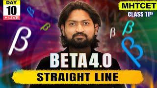 Straight Lines - Class 11 | MHTCET 2025 | Beta 4.0#mhtcet #mhtcet2025  #live #straightline #mhtcet