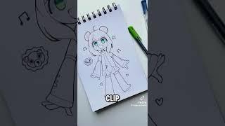 anya forger x miku hatsune spy x family happys charms art tik tok @Ediiiiiits192